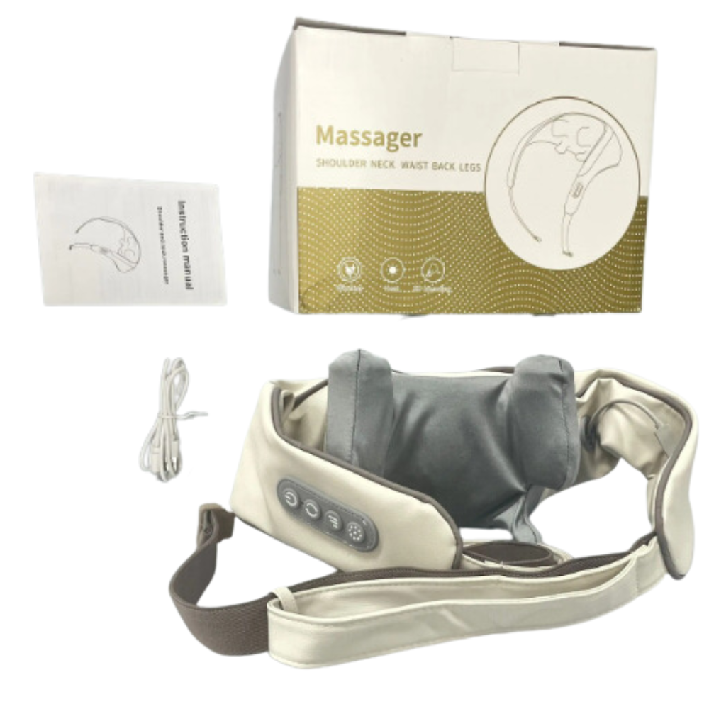 Masseur électrique pour la nuque avec fonction Shiatsu et chauffante