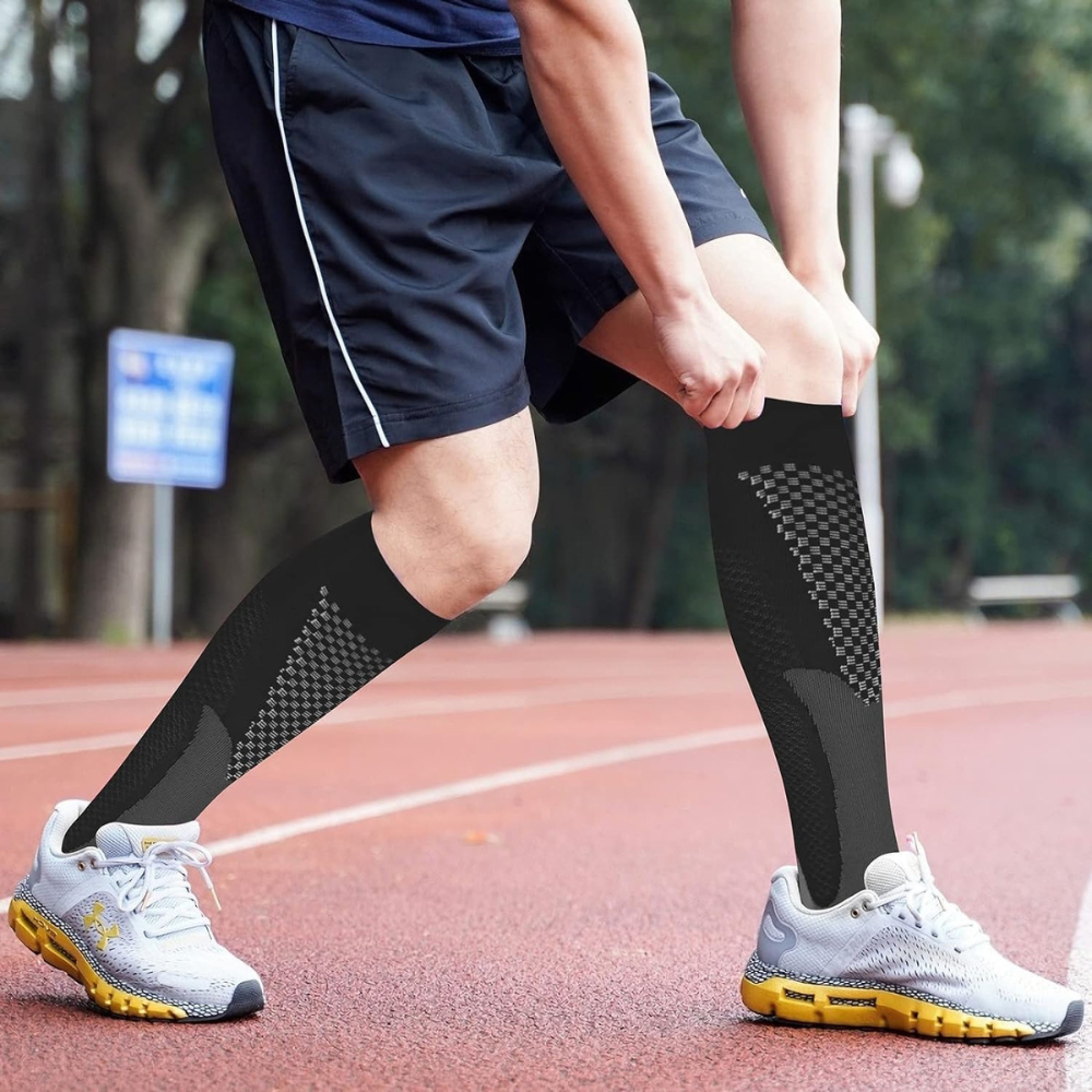 Chaussettes de Compression pour la Récupération des Mollets